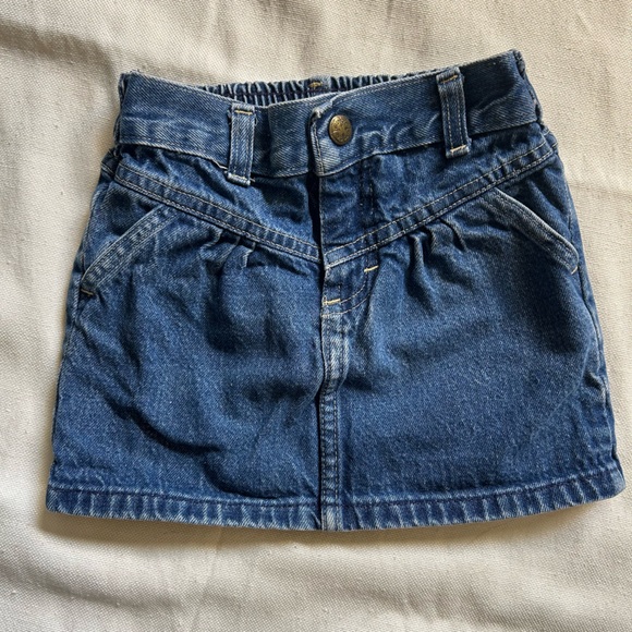 OshKosh B'gosh Bottoms Vintage Oshkosh Denim Skirt Short Stretch